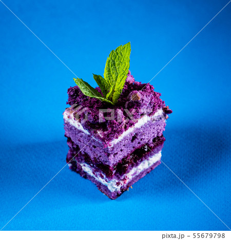 pastry on the black background 55679798