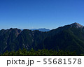 仙丈ケ岳の登山道から望む甲斐駒ヶ岳と八ヶ岳① 55681578