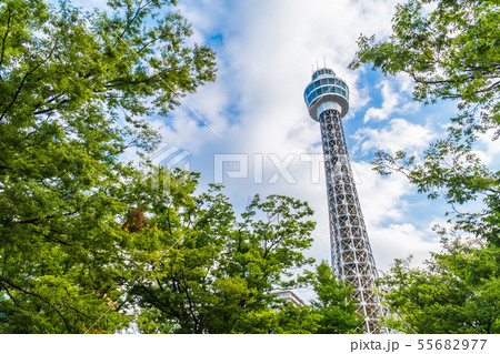 Beautiful exterior building of marine tower 55682977