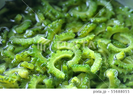 ゴーヤの下処理 ゴーヤの下処理 55688055