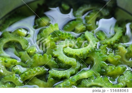 ゴーヤの下処理 ゴーヤの下処理 55688063