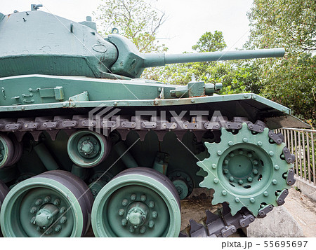 Historical tank in Taiwan 55695697