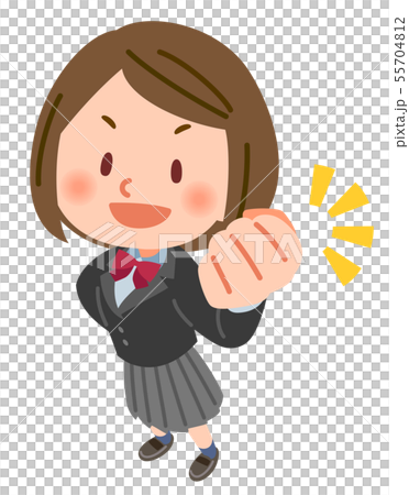 Students in guts pose 55704812