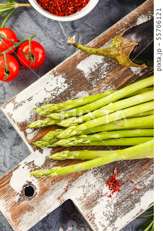 Colorful various of organic farm vegetables Colorful various of organic farm vegetables 55706121