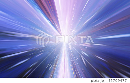 Flying Through Wormhole Tunnel Or Abstract Energy  55709477