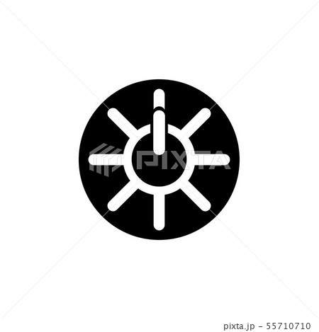 power button icon. Logo element illustration.power 55710710