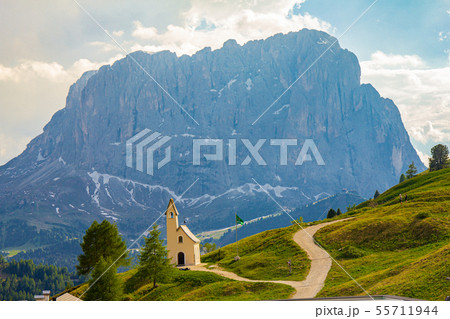 San Maurizio chapel on the passo di val Gardena 55711944