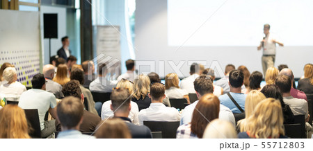 Audience in the lecture hall. 55712803
