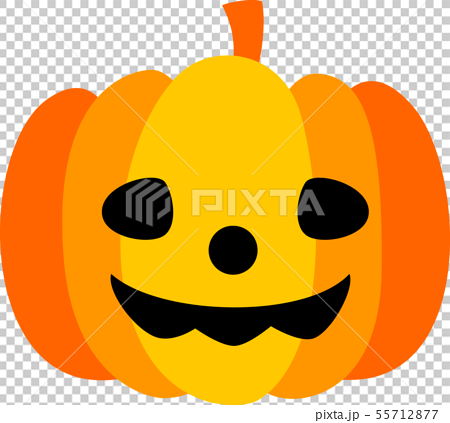 ハロウィン かぼちゃ おばけのイラスト素材