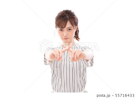 若い女性　NG 55716433
