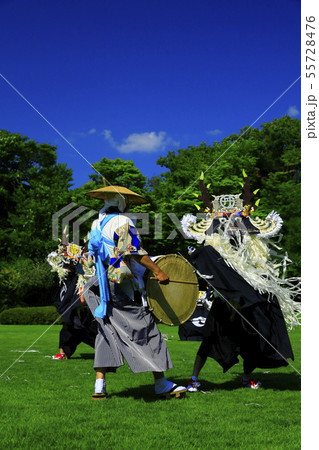 岩手県釜石市　無形民俗文化財 砂子畑鹿踊 55728476