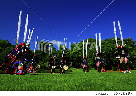 岩手県　民俗芸能　鹿踊り 55729397