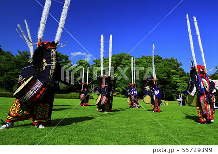 岩手県　民俗芸能　鹿踊り 55729399