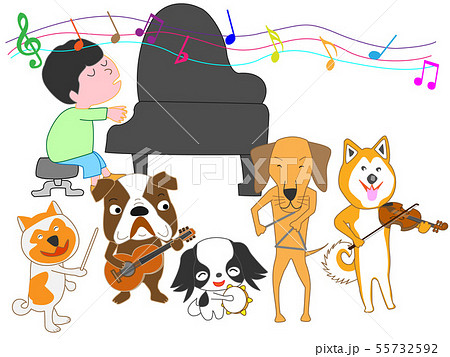犬のコンサート 犬のコンサート 55732592