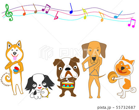 犬のコンサート 犬のコンサート 55732687