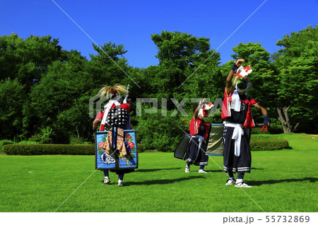 北上芸能まつり　鬼剣舞 55732869