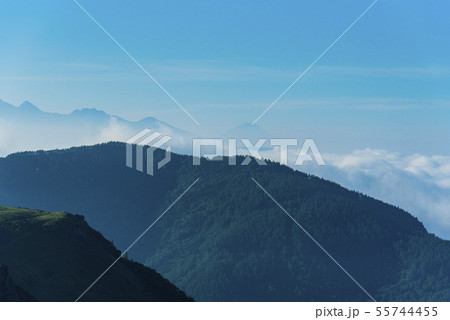 美ヶ原からの富士山 55744455