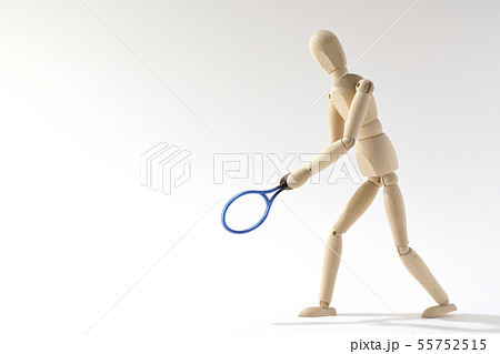 テニスをする 55752515