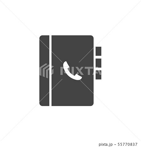 Phone book icon design template vector isolated 55770837
