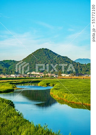 打吹山　小鴨川　倉吉市 55772100