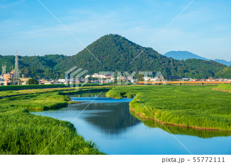 打吹山　小鴨川　倉吉市 55772111
