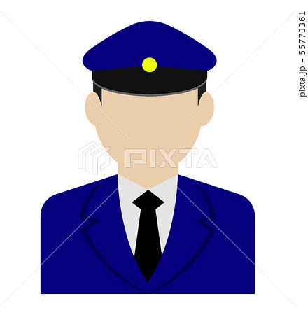 上半身シルエット人物イラスト アジア人 日本人 警察官 軍人のイラスト素材 上半身シルエット人物イラスト アジア人 日本人 警察官 軍人のイラスト素材