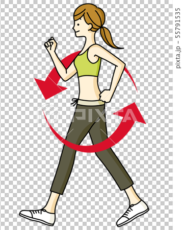 女性 - 散步 - 循環 55791535