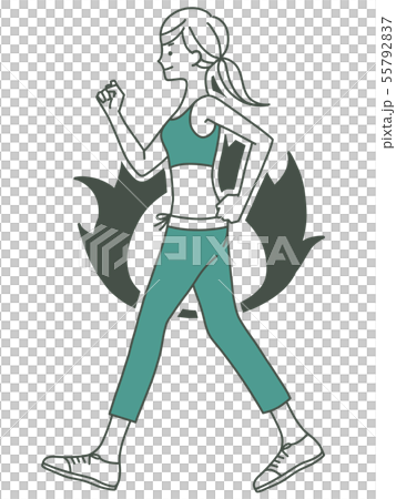 女人走火焰（燃燒/動機）-2種顏色 55792837