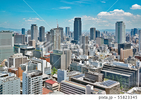 【大阪のビジネス街 (本町より)】 大阪府大阪市西区西本町1 【大阪のビジネス街 (本町より)】 大阪府大阪市西区西本町1 55823345