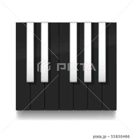 Reverse Piano Keys Inverse Black Octave 55830466