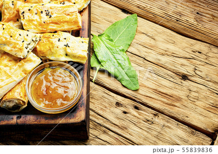 Turkish spinach pie Turkish spinach pie 55839836