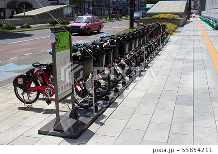 シェアサイクル 55854211