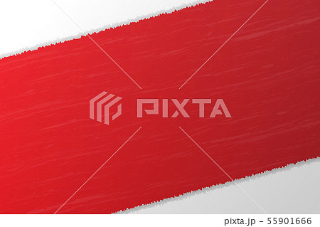 Red tear paper on white background. Red tear paper on white background. 55901666