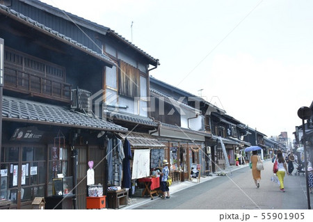 【愛知県】犬山城下町の風景 55901905