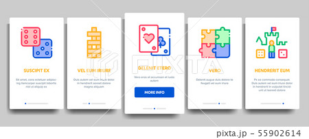 Interactive Kids Games Vector Onboarding Interactive Kids Games Vector Onboarding 55902614