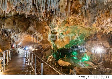 沖縄 石垣島 石垣島鍾乳洞 沖縄 石垣島 石垣島鍾乳洞 55906811