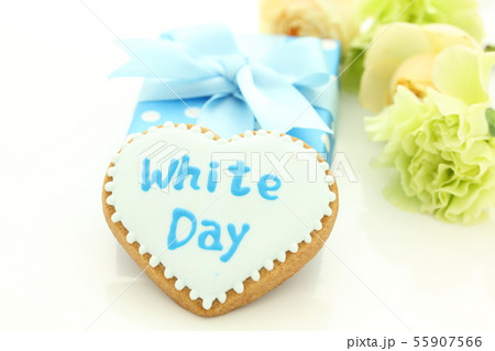 アイシングクッキー　ホワイトデー 55907566