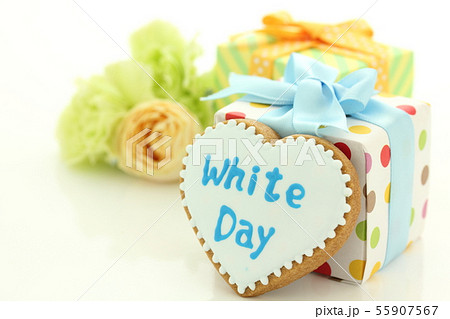 アイシングクッキー　ホワイトデー 55907567
