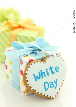 アイシングクッキー　ホワイトデー 55907568