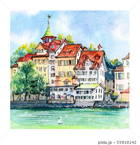 Old Town of Zurich, Switzerland 55910142