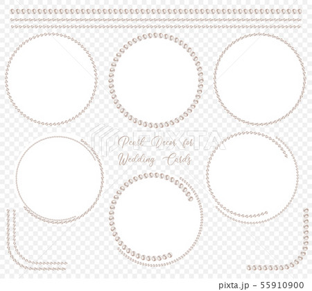 Pearl elements for wedding decoration 55910900