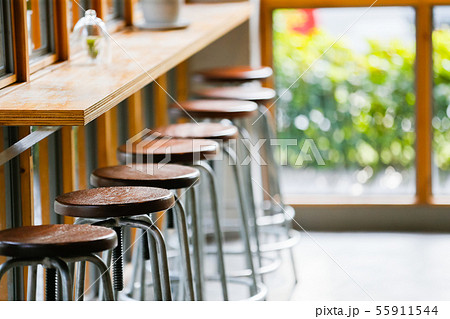Interior of a modern coffee shop with loft style 55911544