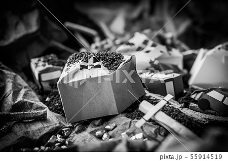 土砂災害　土砂崩れ　斜面崩壊　地すべり　がけ崩れ　土石流　自然災害　天災　復興 55914519