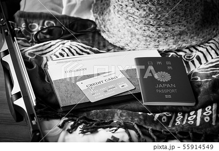 スーツケース 海外旅行保険付クレジットカード 夏 旅行 出張 パスポート スーツケース 海外旅行保険付クレジットカード 夏 旅行 出張 パスポート 55914549