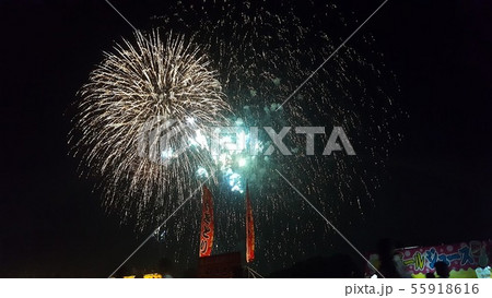 上尾夏祭りの花火 55918616