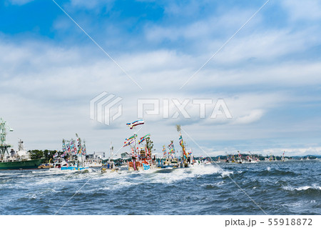 宮城塩釜みなと祭神輿海上渡御海上安全復興への祈り龍鳳丸 宮城塩釜みなと祭神輿海上渡御海上安全復興への祈り龍鳳丸 55918872