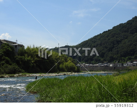 吉野川　潮生淵 55919312