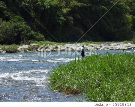 吉野川　潮生淵 55919313