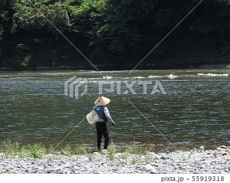 吉野川　潮生淵 55919318