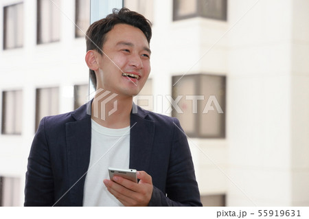 ビジネスでの商談 55919631